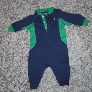 Baby Once Piece Polo Outfit
